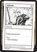 {C} Indicate [Mystery Booster 2 Playtest Cards][MB2 PLAYTEST]