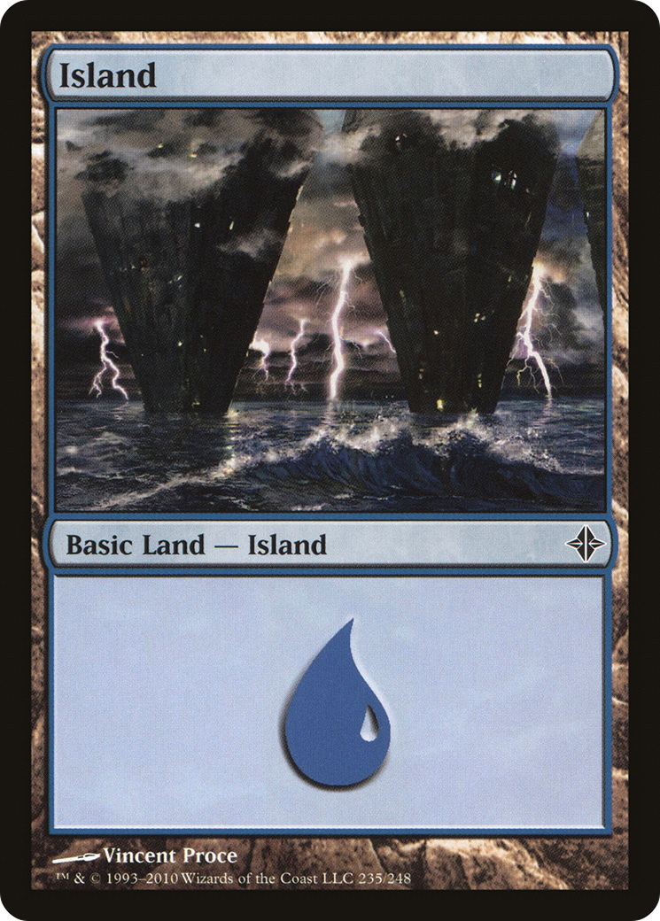 {B}[ROE 235] Island (235) [Rise of the Eldrazi]