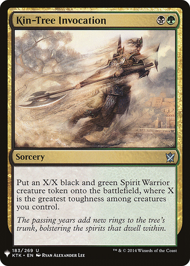 {C} Kin-Tree Invocation [Mystery Booster][LS KTK 183]