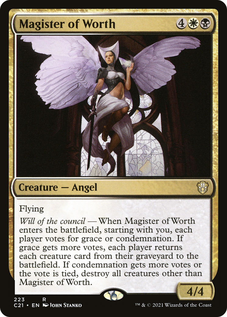 {R} Magister of Worth [Commander 2021][C21 223]