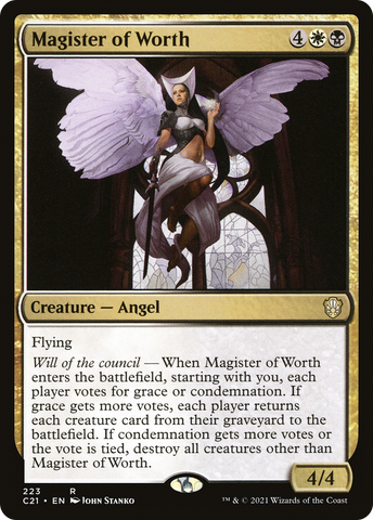 {R} Magister of Worth [Commander 2021][C21 223]