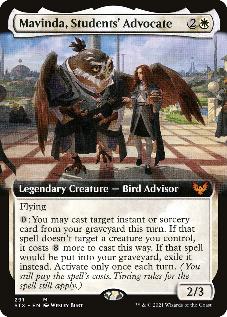 {R} Mavinda, Students' Advocate (Extended Art) [Strixhaven: School of Mages][STX 291]