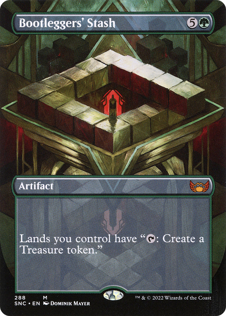 {R} Bootleggers' Stash (Borderless Alternate Art) [Streets of New Capenna][SNC 288]