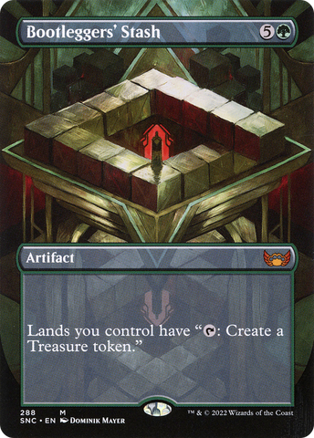 {R} Bootleggers' Stash (Borderless Alternate Art) [Streets of New Capenna][SNC 288]