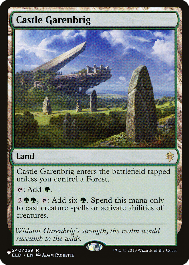 Castle Garenbrig [LIST 240/269]