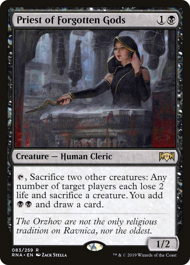 {R} Priest of Forgotten Gods [Ravnica Allegiance][RNA 083]