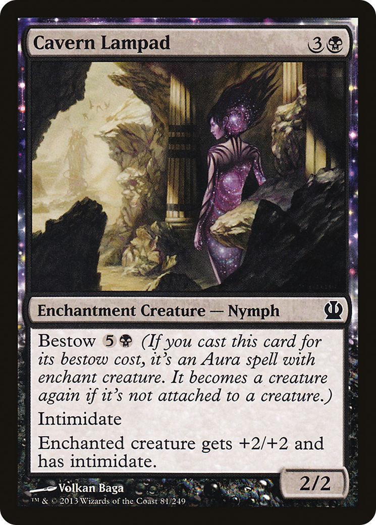 {C} Cavern Lampad [Theros][THS 081]