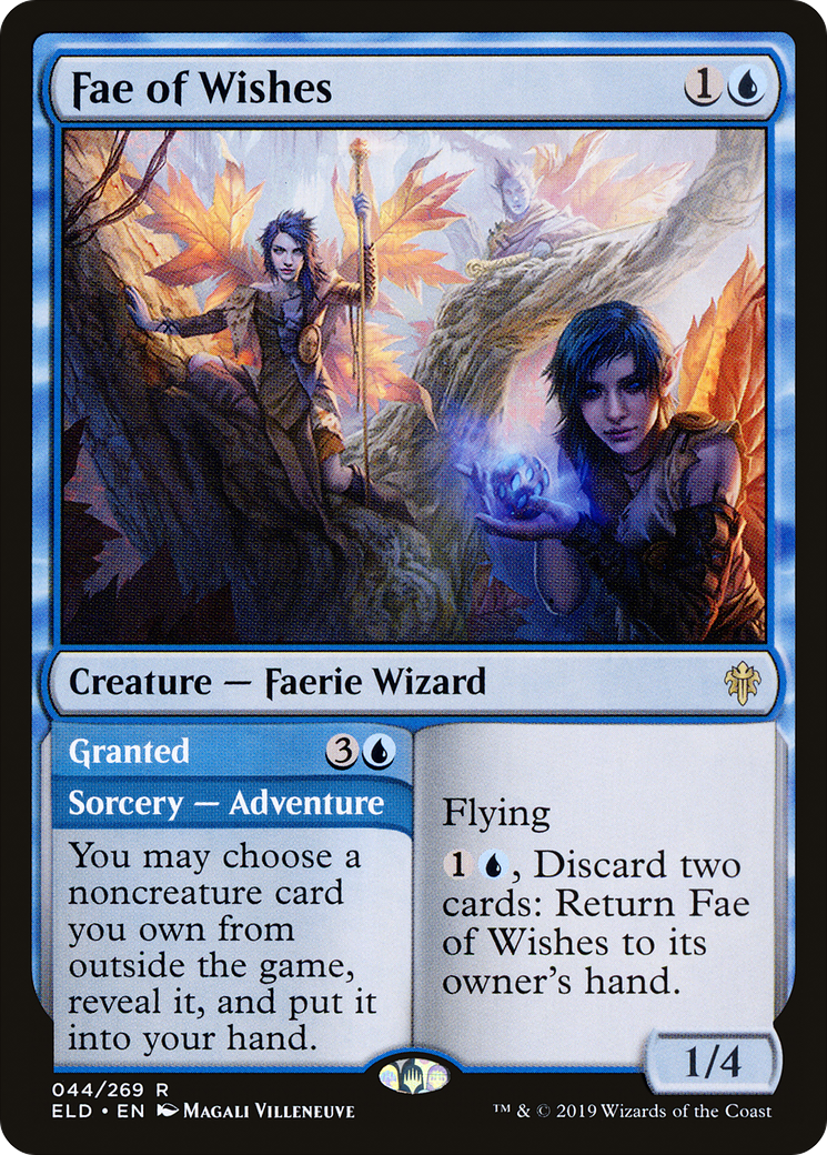 {R} Fae of Wishes // Granted [Throne of Eldraine][ELD 044]
