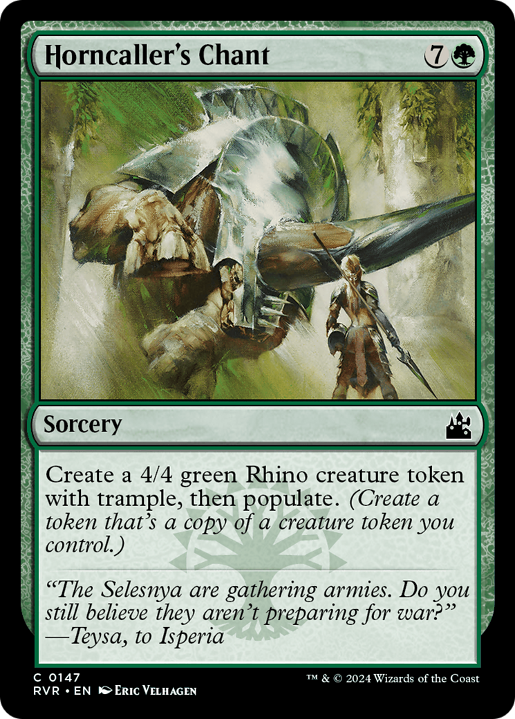 {C} Horncaller's Chant [Ravnica Remastered][RVR 147]