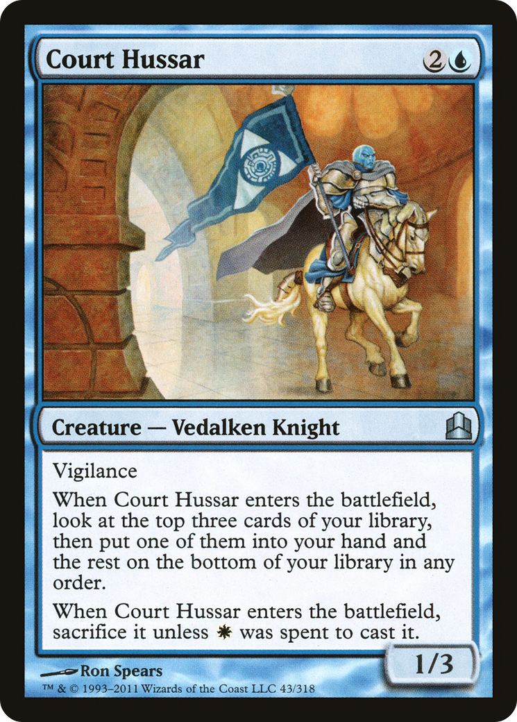 {C} Court Hussar [Commander 2011][CMD 043]
