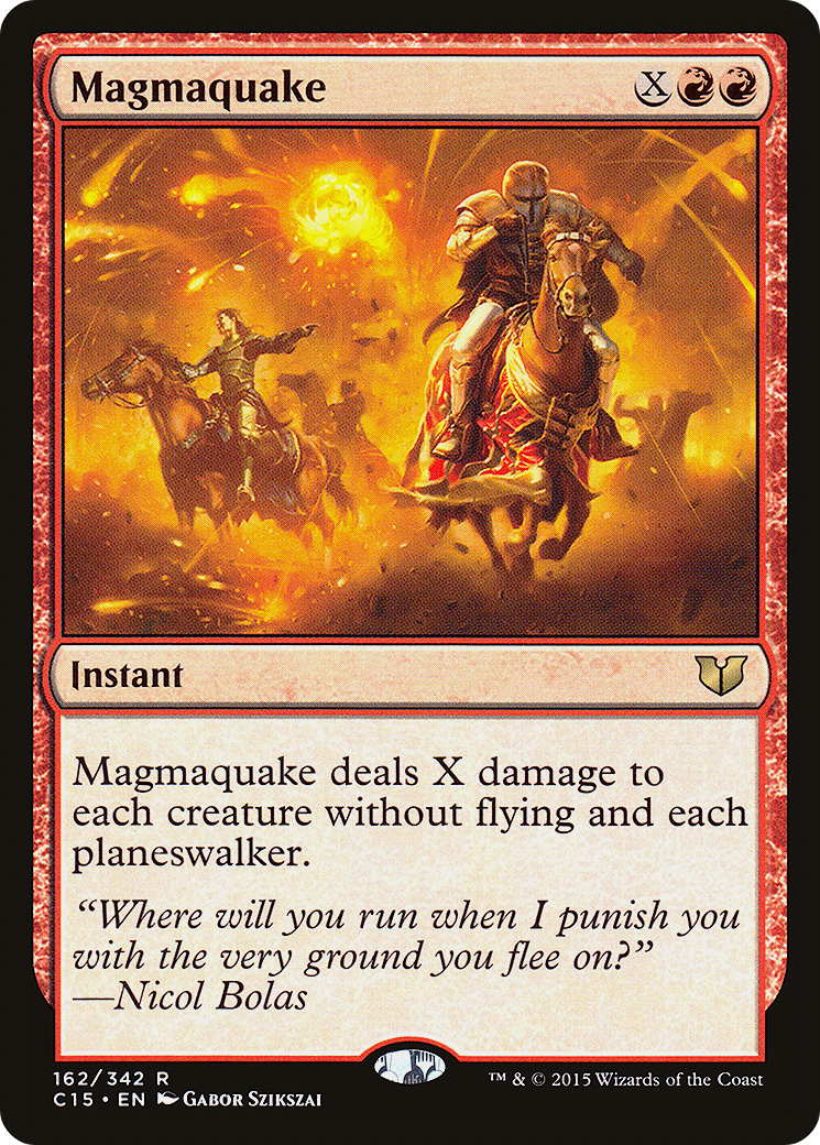 {R} Magmaquake [Commander 2015][C15 162]