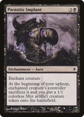 {C} Parasitic Implant [New Phyrexia][NPH 067]