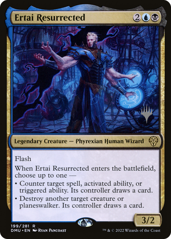{R} Ertai Resurrected (Promo Pack) [Dominaria United Promos][PP DMU 199]