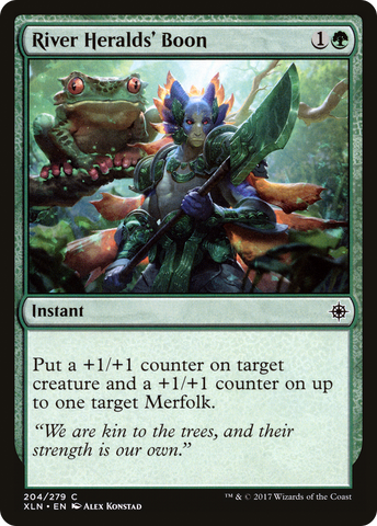 {C} River Heralds' Boon [Ixalan][XLN 204]