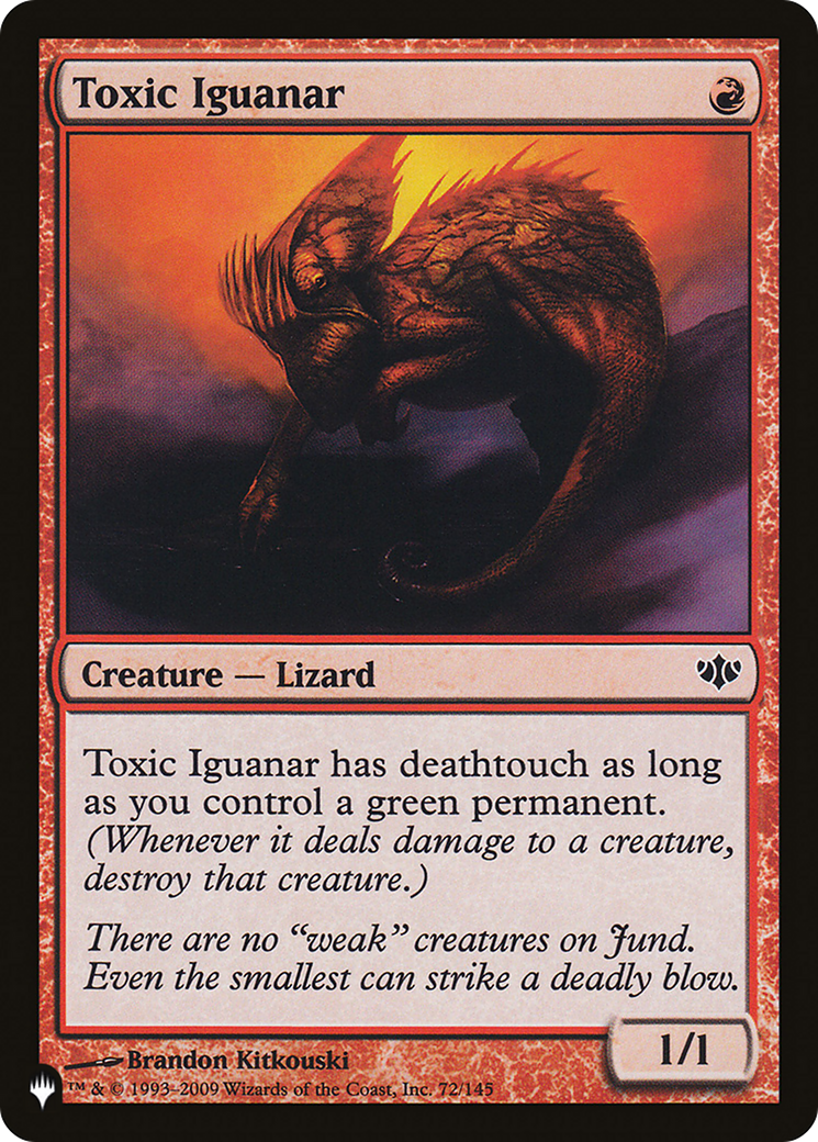 Toxic Iguanar [LIST CON-72]