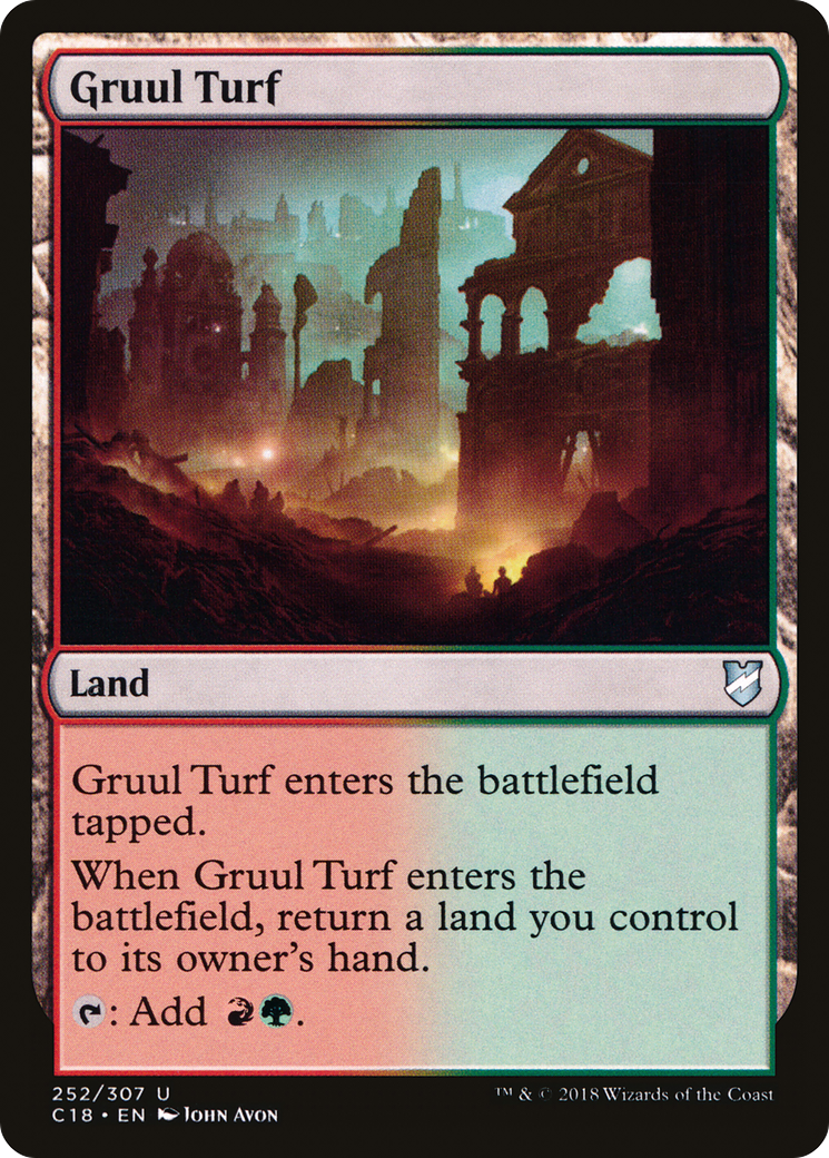{C} Gruul Turf [Commander 2018][C18 252]