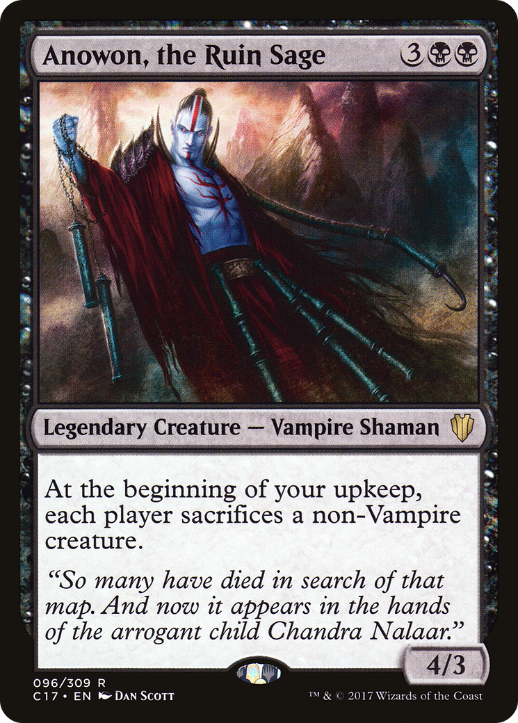 {R} Anowon, the Ruin Sage [Commander 2017][C17 096]