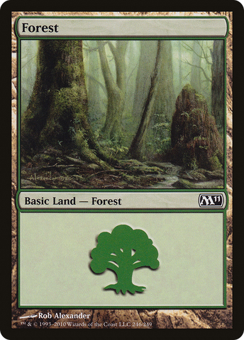 {B}[M11 246] Forest (246) [Magic 2011]