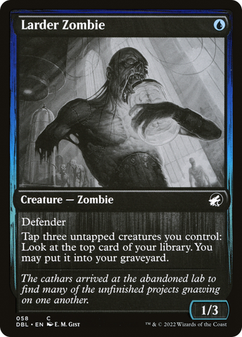 {C} Larder Zombie [Innistrad: Double Feature][DBL 058]