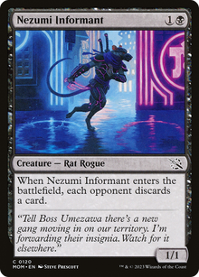 {C} Nezumi Informant [March of the Machine][MOM 120]