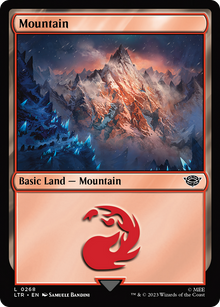 {B}[LTR 268] Mountain (0268) [The Lord of the Rings Tales of Middleearth]