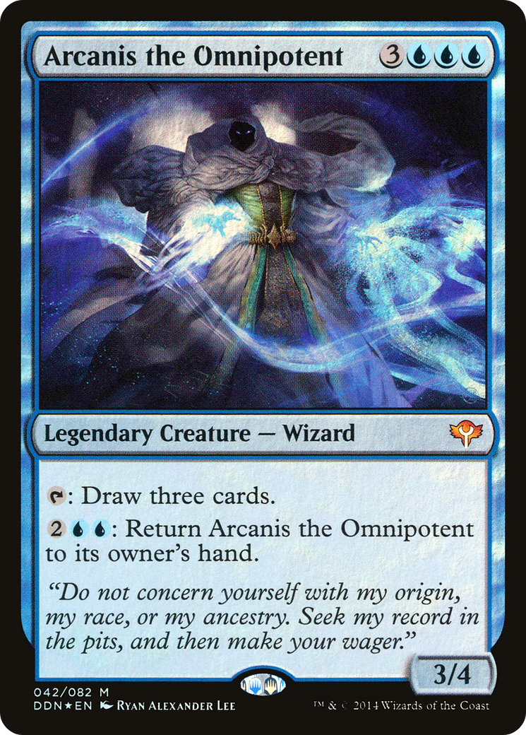{R} Arcanis the Omnipotent [Duel Decks Speed vs Cunning] [DDN 042]