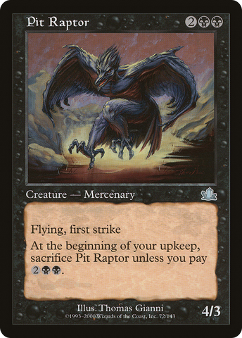 {C} Pit Raptor [Prophecy][PCY 072]