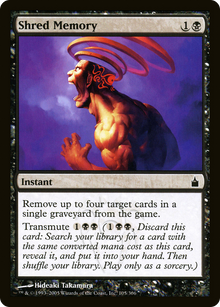 {C} Shred Memory [Ravnica: City of Guilds][RAV 105]