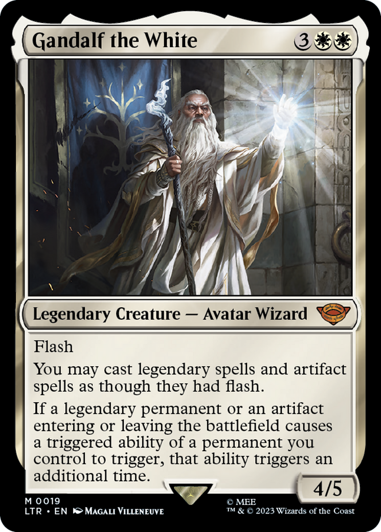 {R} Gandalf the White [The Lord of the Rings: Tales of Middle-Earth][LTR 019]