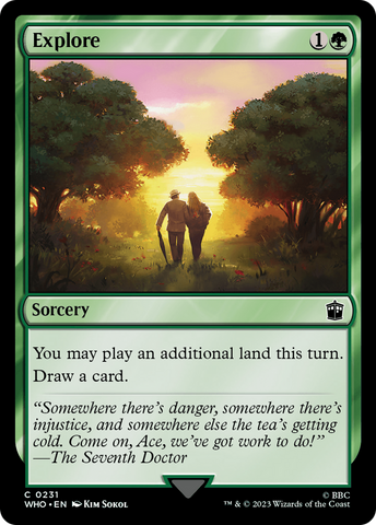 {C} Explore [Doctor Who][WHO 231]