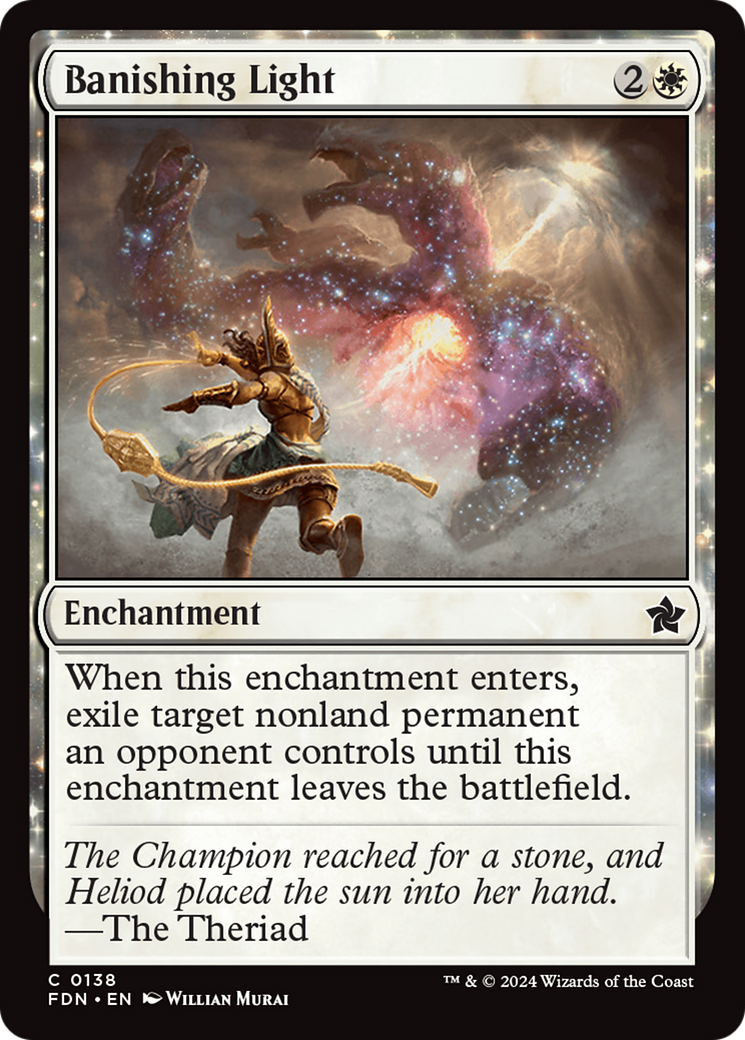 {@C} Banishing Light [Foundations][FDN 138]