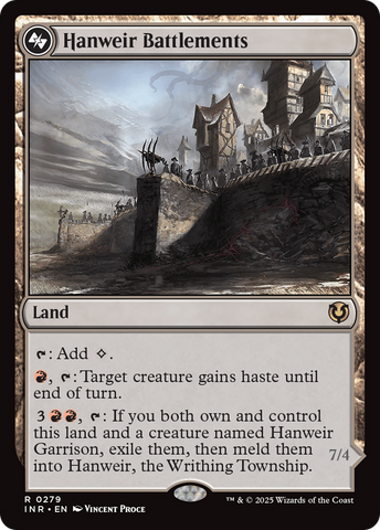 {R} Hanweir Battlements [Innistrad Remastered][INR 279]