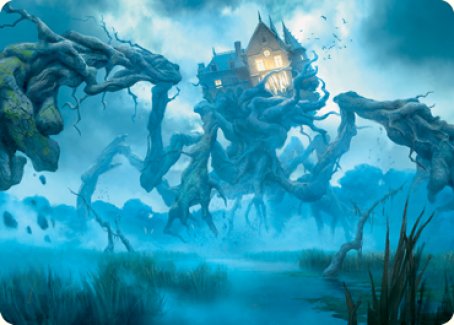 {A} Creeping Inn Art Card [Innistrad: Midnight Hunt Art Series][AMID 034]