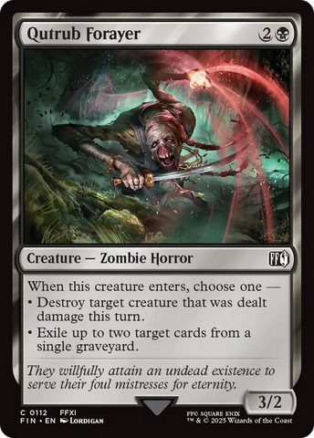 {@C} Qutrub Forayer [FINAL FANTASY][FIN 112]