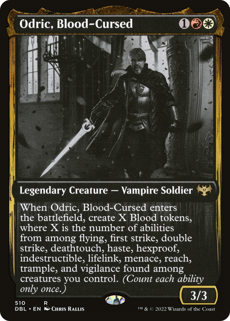{R} Odric, Blood-Cursed [Innistrad: Double Feature][DBL 510]