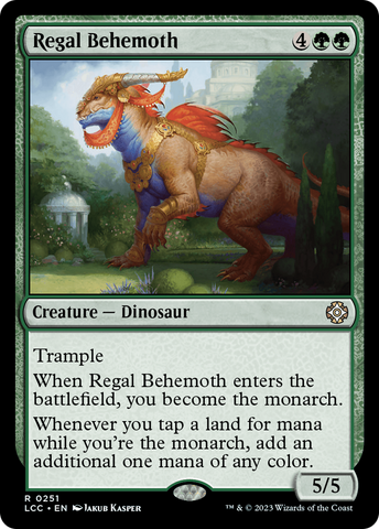{R} Regal Behemoth [The Lost Caverns of Ixalan Commander][LCC 251]