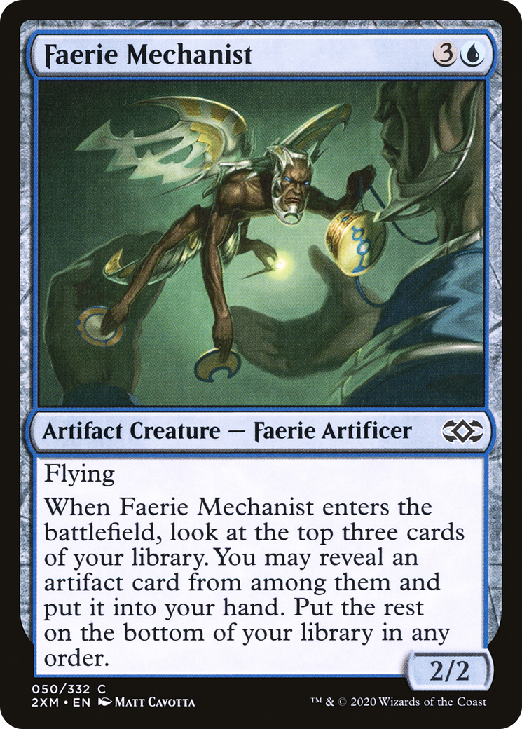 {C} Faerie Mechanist [Double Masters][2XM 050]