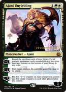 {R} Ajani Unyielding [Aether Revolt Prerelease Promos][PR AER 127]