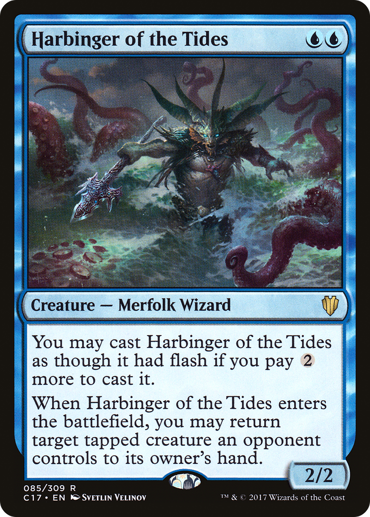 {R} Harbinger of the Tides [Commander 2017][C17 085]