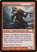 {C} Highland Berserker [Zendikar][ZEN 132]