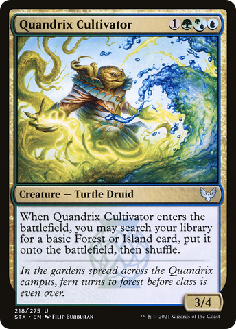 {C} Quandrix Cultivator [Strixhaven: School of Mages][STX 218]