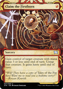 {C} Claim the Firstborn [Strixhaven: School of Mages Mystical Archive][STA 037]