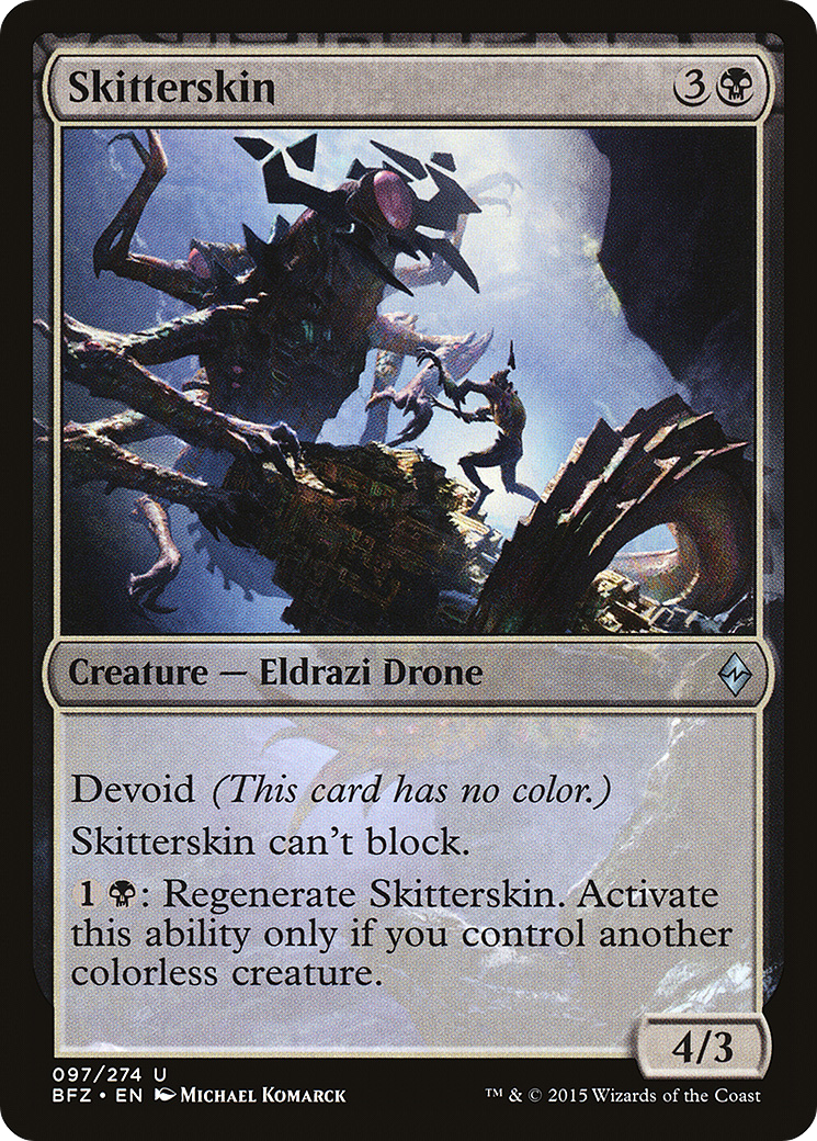 {C} Skitterskin [Battle for Zendikar][BFZ 097]