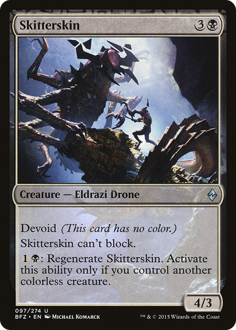 {C} Skitterskin [Battle for Zendikar][BFZ 097]