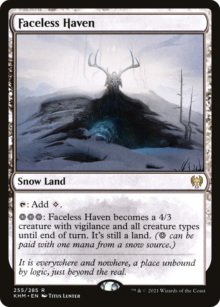 {R} Faceless Haven [Kaldheim][KHM 255]