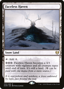 {R} Faceless Haven [Kaldheim][KHM 255]