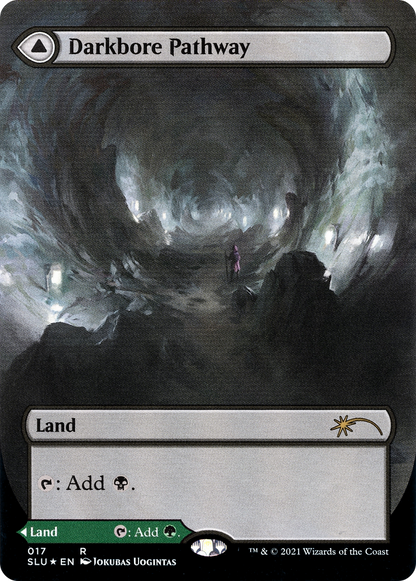 {R} Darkbore Pathway // Slitherbore Pathway [Secret Lair: Ultimate Edition 2][SLU 017]