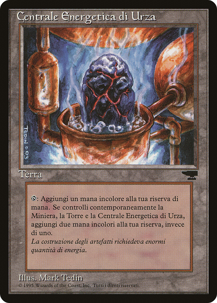 {C} Urza's Power Plant (Sphere) (Italian) - "Centrale Energetica di Urza" [Rinascimento][RIN 181]