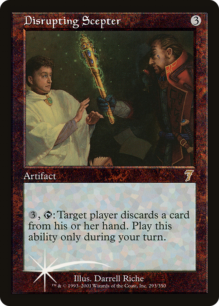{R} Disrupting Scepter [Seventh Edition][7ED 293]