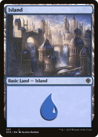 {B}[SCD 000] Island [Starter Commander Decks]
